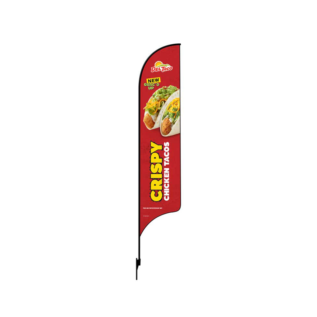 Kit for 15' Del Taco Crispy Chicken Tacos AdverSail